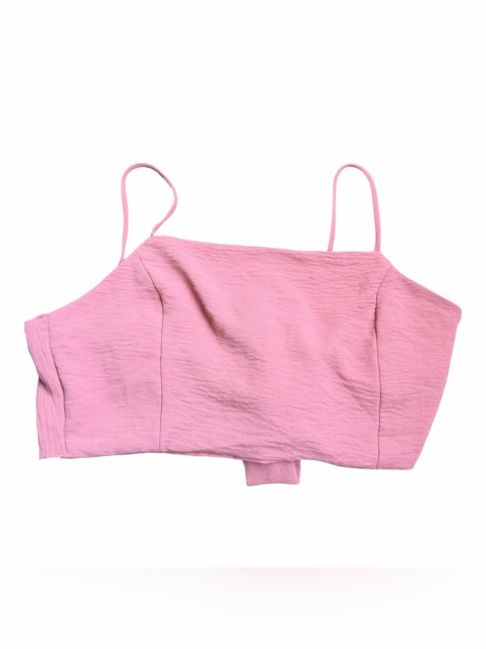 Cefian mauve pink crop top size L